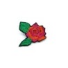 Petite rose avec feuilles