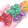 Coeur pop bordeaux