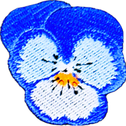 Pensée bleue