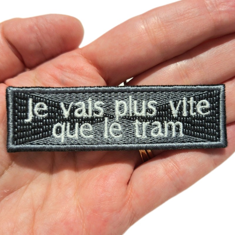 Je vais plus vite que le tram