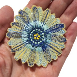 Marguerite sur velours