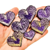 Coeur pop violet