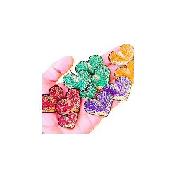 Coeur pop violet