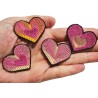 Coeur pop fuschia