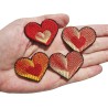 Coeur pop rouge