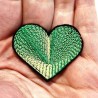 Coeur pop vert