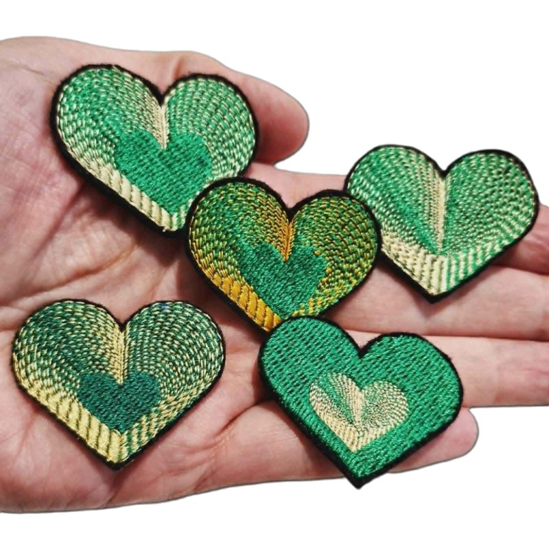 Coeur pop vert