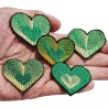 Coeur pop vert