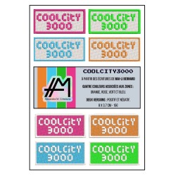 Patch COOLCITY3000 pixelisé