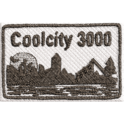 Plaque COOLCITY3000 horizontale