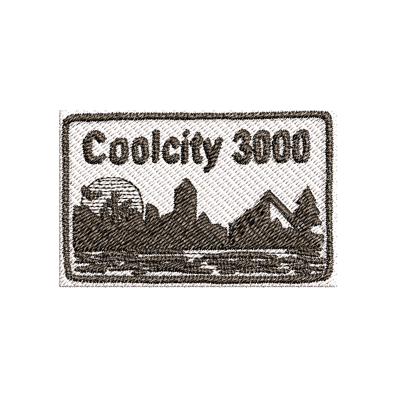 Plaque COOLCITY3000 horizontale