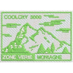 Patch COOLCITY3000 - Zone verte - Montagne