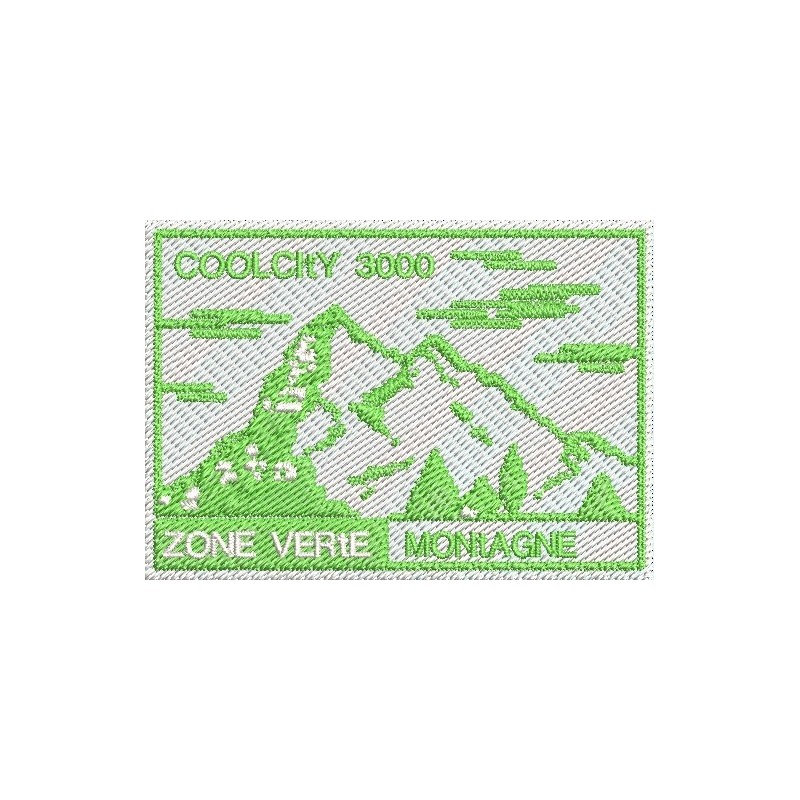 Patch COOLCITY3000 - Zone verte - Montagne